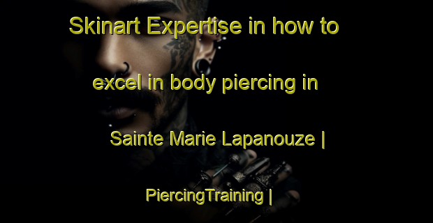Skinart Expertise in how to excel in body piercing in Sainte Marie Lapanouze | PiercingTraining | PiercingClasses | SkinartTraining-France